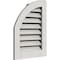 Ekena Millwork Quarter Round Top Left, Western Red Cedar Gable Vent w/1" x 4" Flat Trim Frame, 06"W x 32"H GVWQL06X3201RFPWR - alternate 3